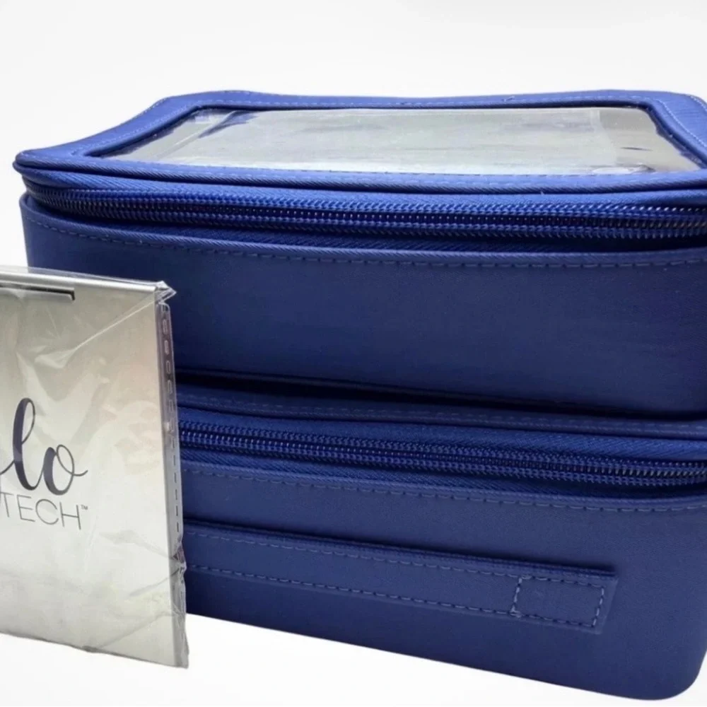 Blue‎ Cosmetic Bag
